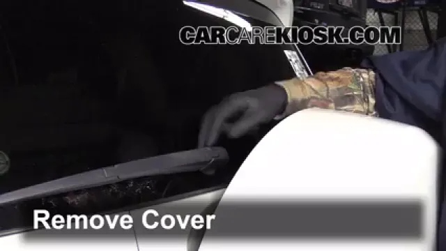 2010 Toyota RAV4 Limited 3.5L V6 Escobillas de limpiaparabrisas trasero Cambiar escobillas de limpiaparabrisas